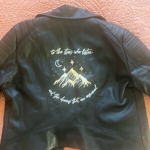 Hand painted ACOTAR jacket